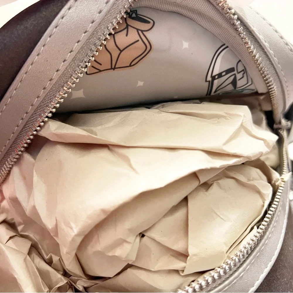 Star Wars Mandalorian Grogu Disney Parks Loungefly Backpack - Picture 7 of 7